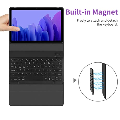 Keyboard Case Compatible with Samsung Galaxy Tab A7 10.4 2020 SM-T500/SM-T505