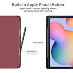 EasyAcc Case Compatible with Samsung Galaxy Tab S6 Lite 2022/2020 10.4 Inch with Screen Protector