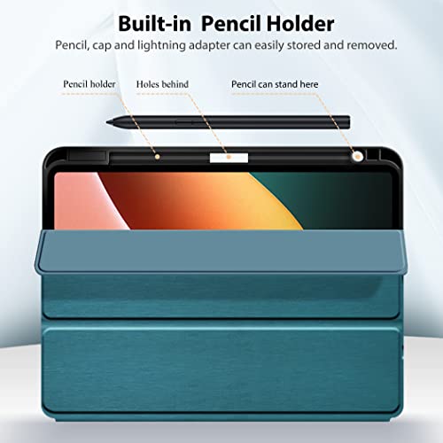 Case Compatible with Xiaomi Pad 5/ Xiaomi Pad 5 Pro - Protective Case with Pen Holder