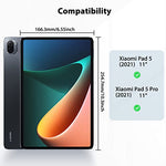 Case Compatible with Xiaomi Pad 5/ Xiaomi Pad 5 Pro - Protective Case with Pen Holder