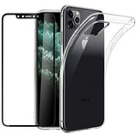 Case with iPhone 11 Pro Max Case and Tempered Glass 9H Protective Film