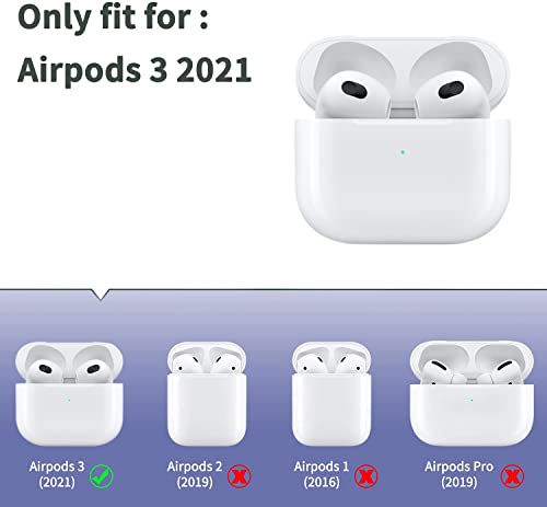 Silicone Case Compatible with AirPods 3 Generation 2021
