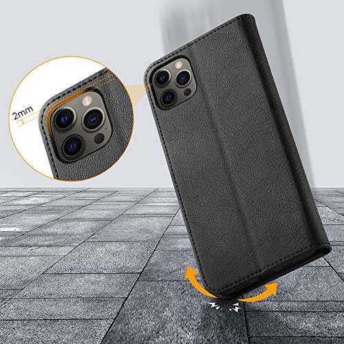 Leather Case Compatible with iPhone 12 Pro Max